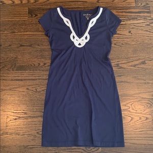Lilly Pulitzer navy blue dress
